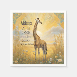 Wild ONE 1e verjaardagsfeestje Servet