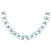 Wild One 1st Birthday Waterverf Vlaggetjes (Alle)