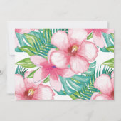 Wild One Anniversaire Invitation Jungle Animaux Pa (Dos)