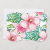 Wild One Anniversaire Invitation Jungle Animaux Pa (Dos)