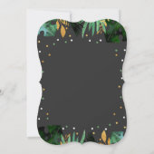 Wild One Baby shower Invitation Adventure Shower Kaart (Achterkant)