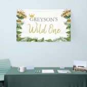 Wild One Birthday Banner - First Birthday Decor (Beurs)