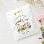 Wild One Birthday Bedankzakje (Gezegeld)