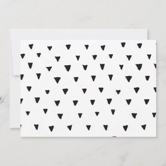 Wild One Birthday Invitation Safari Animals Party Kaart (Achterkant)