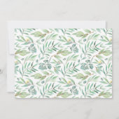 Wild One Birthday Invitations Avec Photo (Dos)