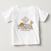 Wild One Birthday Jungle Animals (Voorkant)