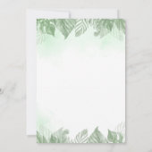 Wild One Birthday Party Invitation Kaart (Achterkant)