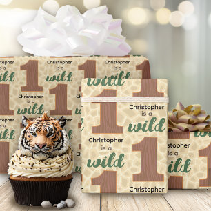 Wild One Birthday Wrapping Paper Cadeaupapier
