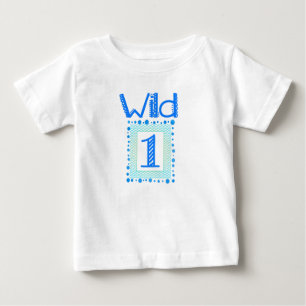 Wild One Blauw Groen Eerste Verjaardag Outfit
