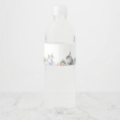 Wild One Boho Safari 1er anniversaire Étiquette bo (Dos)