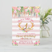 Wild One bois bois bois bois fille invitation d'an (Debout devant)