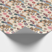 Wild One Bosdieren Feestversiering Aanpasbaar Cadeaupapier (Hoek)