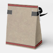 Wild One Boys Baby shower Bedankdoosjes (Achterkant)