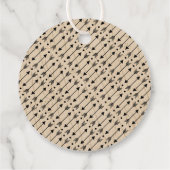 Wild One Boys Rustic Pset Lumberjack Baby shower Bedankjes Labels (Achterkant)