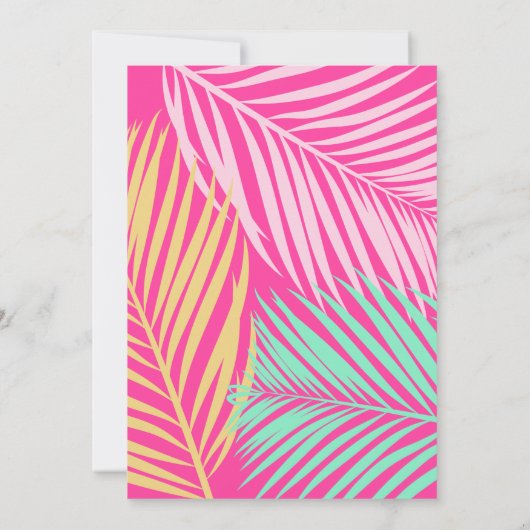 Wild One Cheetah Uitnodiging | Cheetah Invitation (Achterkant)