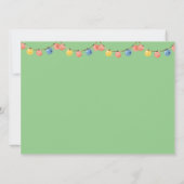 Wild One Exotic Animal Invitation Anniversaire (Dos)