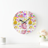 Wild One First Birthday Children's klok, Grote Klok (Huis)