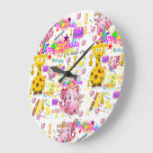 Wild One First Birthday horloge pour enfants, (Angle)