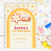 Wild One First Birthday Invitation | Boho Daisy &