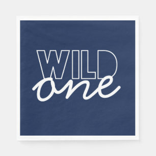 Wild One First Birthday Napkins Servetten