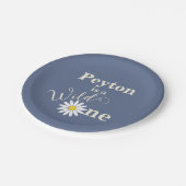 Wild One First Birthday Papieren Bordje (Gekanteld)