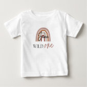 Wild One First Birthday Rainbow & Sun gepersonalis (Voorkant)