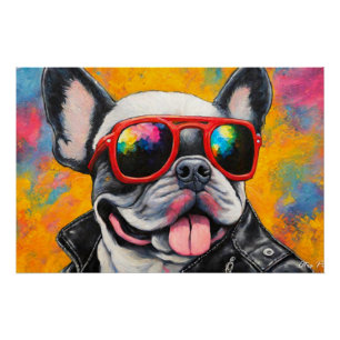 WILD ONE-FRENCH BULLDOG 7 PERFECT POSTER