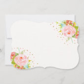 Wild One Invitation Girl Boho Drocatcher Party Kaart (Achterkant)