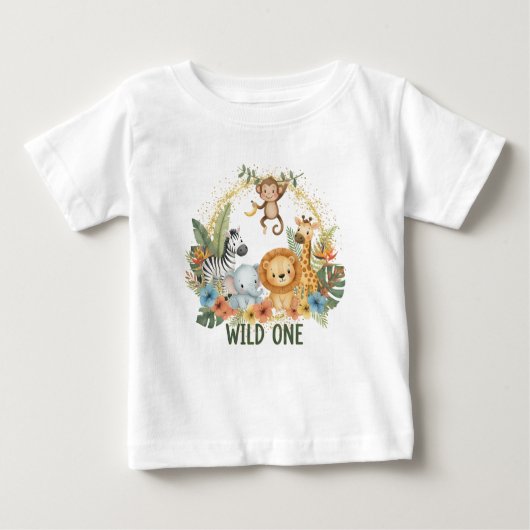 Wild One - Jungle Animals (Voorkant)