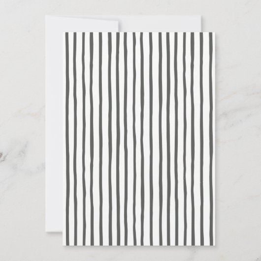 Wild One Jungle Safari 1e verjaardagsfeestje Kaart (Achterkant)