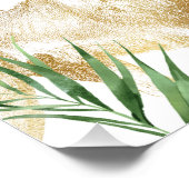 Wild One Jungle Safari Baby shower Affiche de bien (Coin)