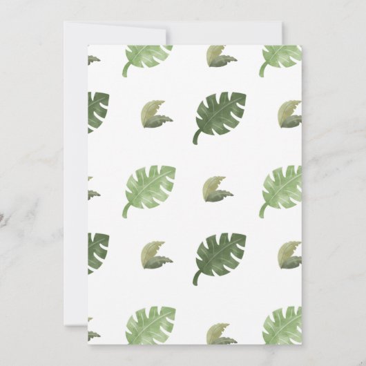 Wild One Lion 1er Invitation anniversaire (Dos)