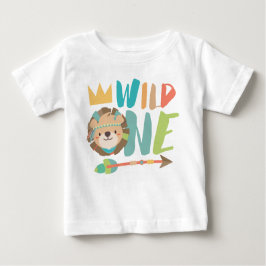 Wild One Lion en Pijl | Boho | Een jaar oud