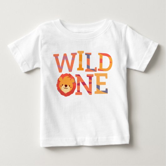 Wild One Lion | Kinder | 1 jaar oude Baby (Voorkant)
