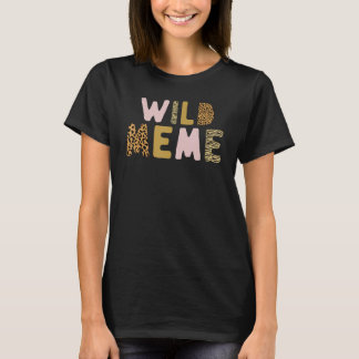Wild One Meme twee wilde verjaardag outfit Zoo Ver T-shirt