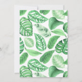 Wild One Neutral Celebration - Safari avontuur! Kaart (Achterkant)