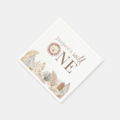 Wild One Neutral Leaves Servet (Hoek)