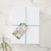 Wild One Oerwoud Baby shower Dank u wel Cadeaulabel (Met Touw)