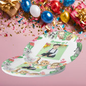 Wild One Oerwoud Safari 11e verjaardag Papieren Bordje