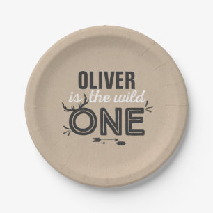 Wild One Paper Bord 7-inch Rustic Kraft Wild One