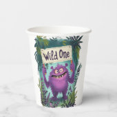 Wild One Papieren Bekers (Achterkant)