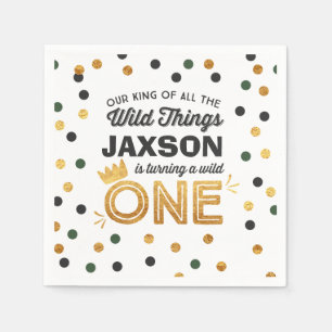 Wild One Party Servet Wild Things Party