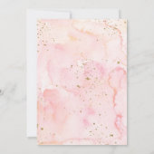 Wild One Pink Gold Boho Dream Catcher Birthday Kaart (Achterkant)