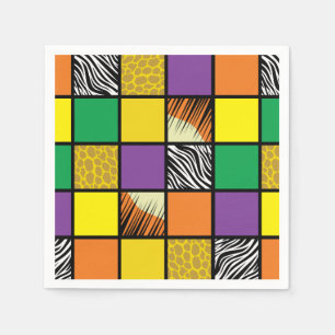 Wild One Safari 1st Birthday Party Kind Servet