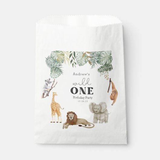 Wild One Safari Animaux préférés Sacs (Devant)