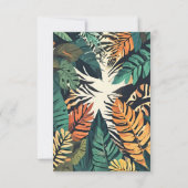 Wild One Safari Birthday Invitation (Dos)