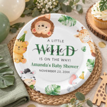 Wild One Safari Dieren Baby Shower