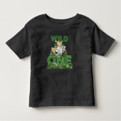 Wild One Safari eerste verjaardag Kinder Shirts (Voorkant)