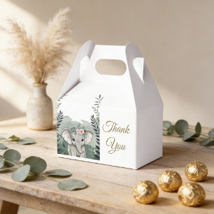 Wild One Safari Elephant Baby showers Ballotins