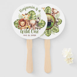 Wild One Safari First Birthday Photo Cute Animals Handwaaier